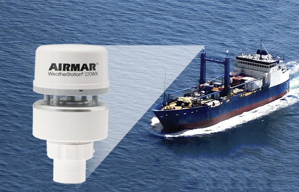 AIRMAR超声波气象站用于商业捕鱼120WX