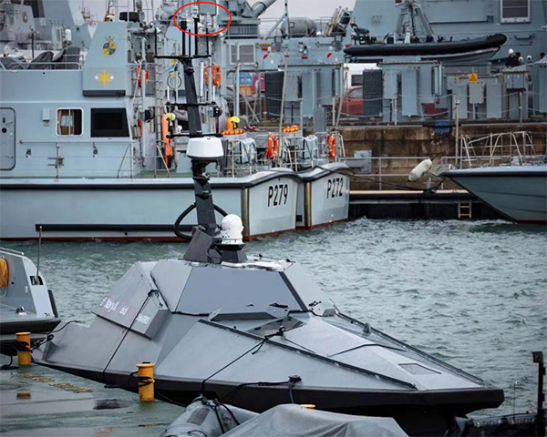 英国皇家海军接收AIRMAR气象站的新型无人水面舰艇